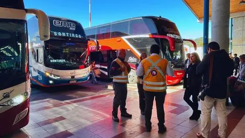 Cursan 33 multas a buses en el Biobío por fallas mecánicas durante fiscalizaciones por inicio de Semana Santa