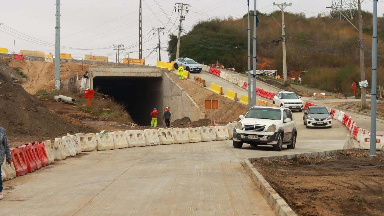 Así cambió el tránsito en Talcahuano con la apertura del paso superior Perales