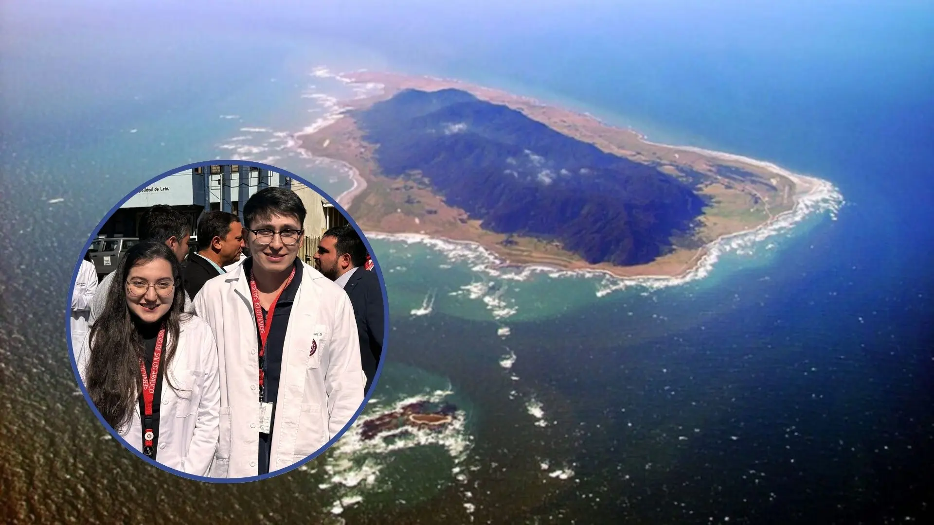 Dos médicos hacen historia en la Isla Mocha con residencia permanente