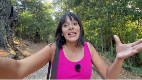 El parque del Biobío que maravilló a youtuber argentina: “Es único en su tipo”