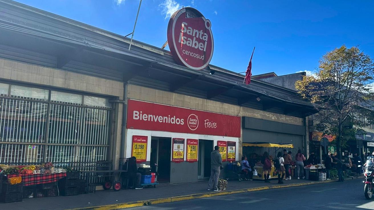 Anuncian remate de un concurrido supermercado en el centro de Concepción