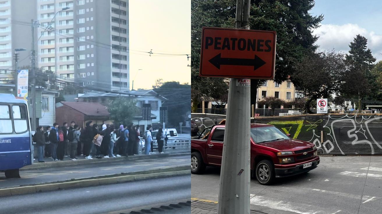 Congestión en paraderos de Chacabuco y Paicaví preocupa en Concepción: “vamos convocar al Seremi de Transportes”