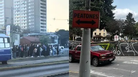 Congestión en paraderos de Chacabuco y Paicaví preocupa en Concepción: “vamos convocar al Seremi de Transportes”