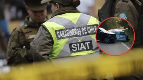Grave colisión camino a Tomé deja dos personas fallecidas: vehículo iba contra el tránsito