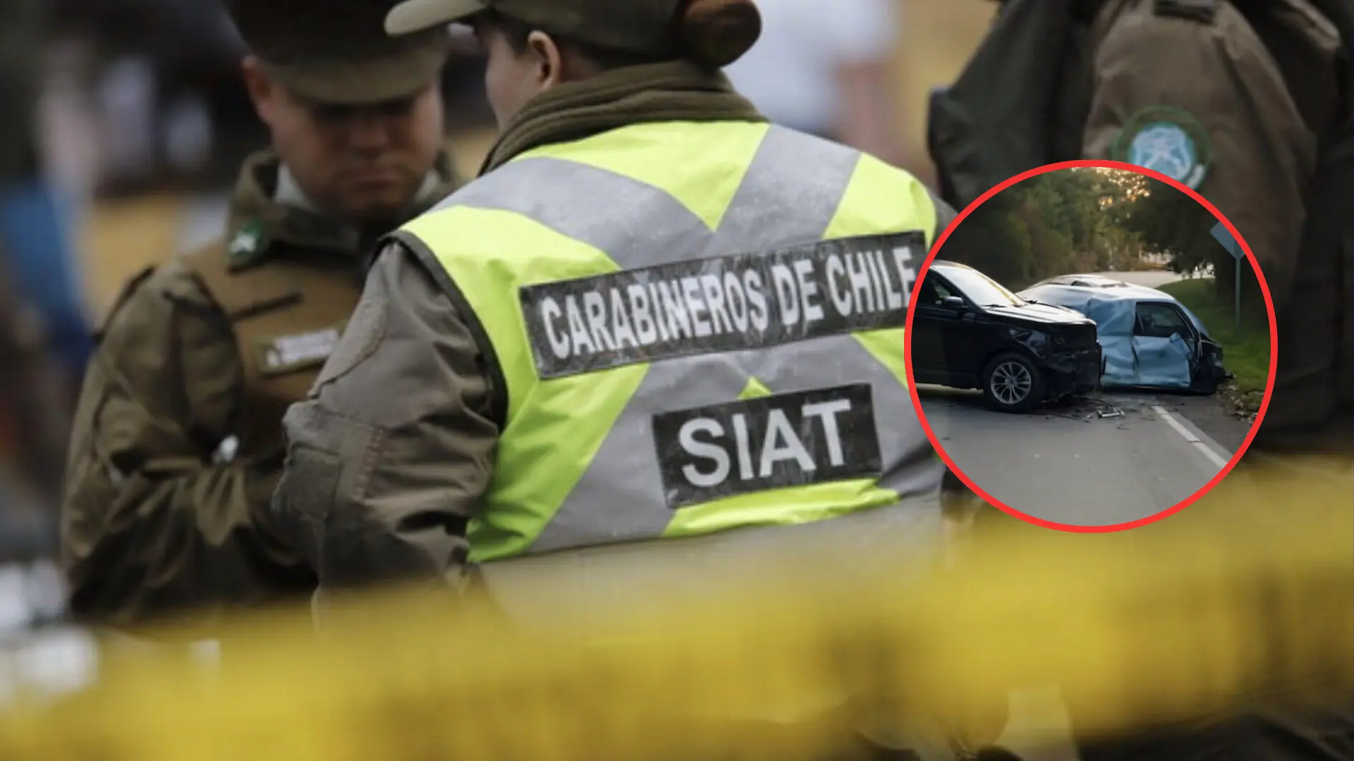 Grave colisión camino a Tomé deja dos personas fallecidas: vehículo iba contra el tránsito