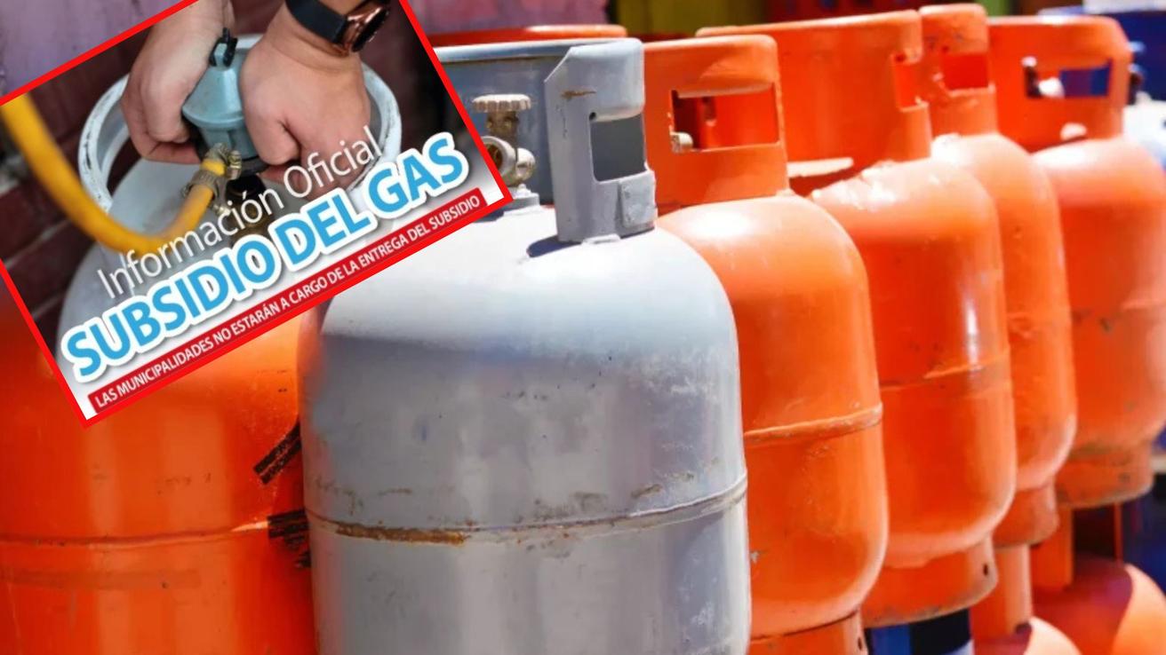 Anuncian fecha de entrega del subsidio del Gas