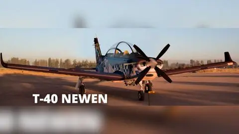 Fuerza Aérea retoma industria aeroespacial: Así es el T-40 Newen, el nuevo avión de instrucción chileno