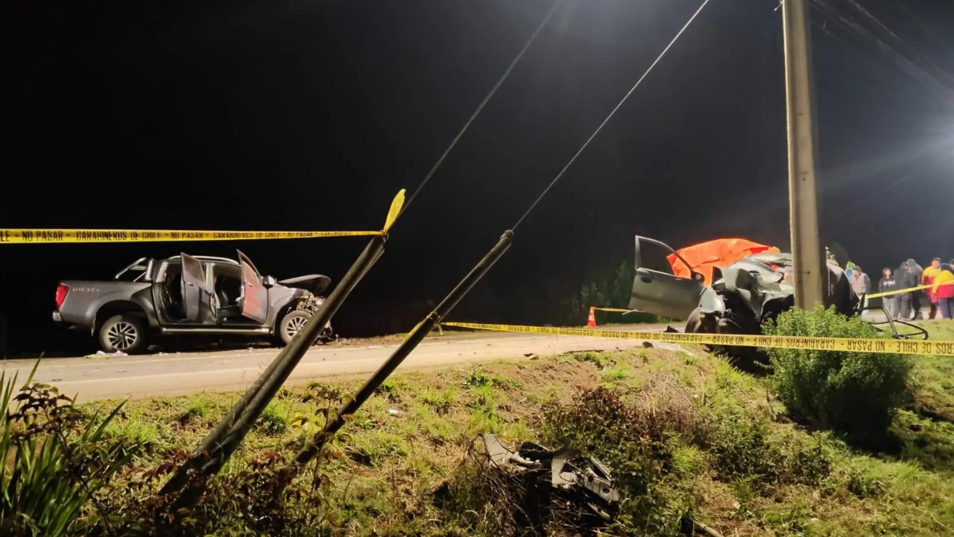 Cierran temporalmente Ruta 160 en Los Álamos por fatal accidente