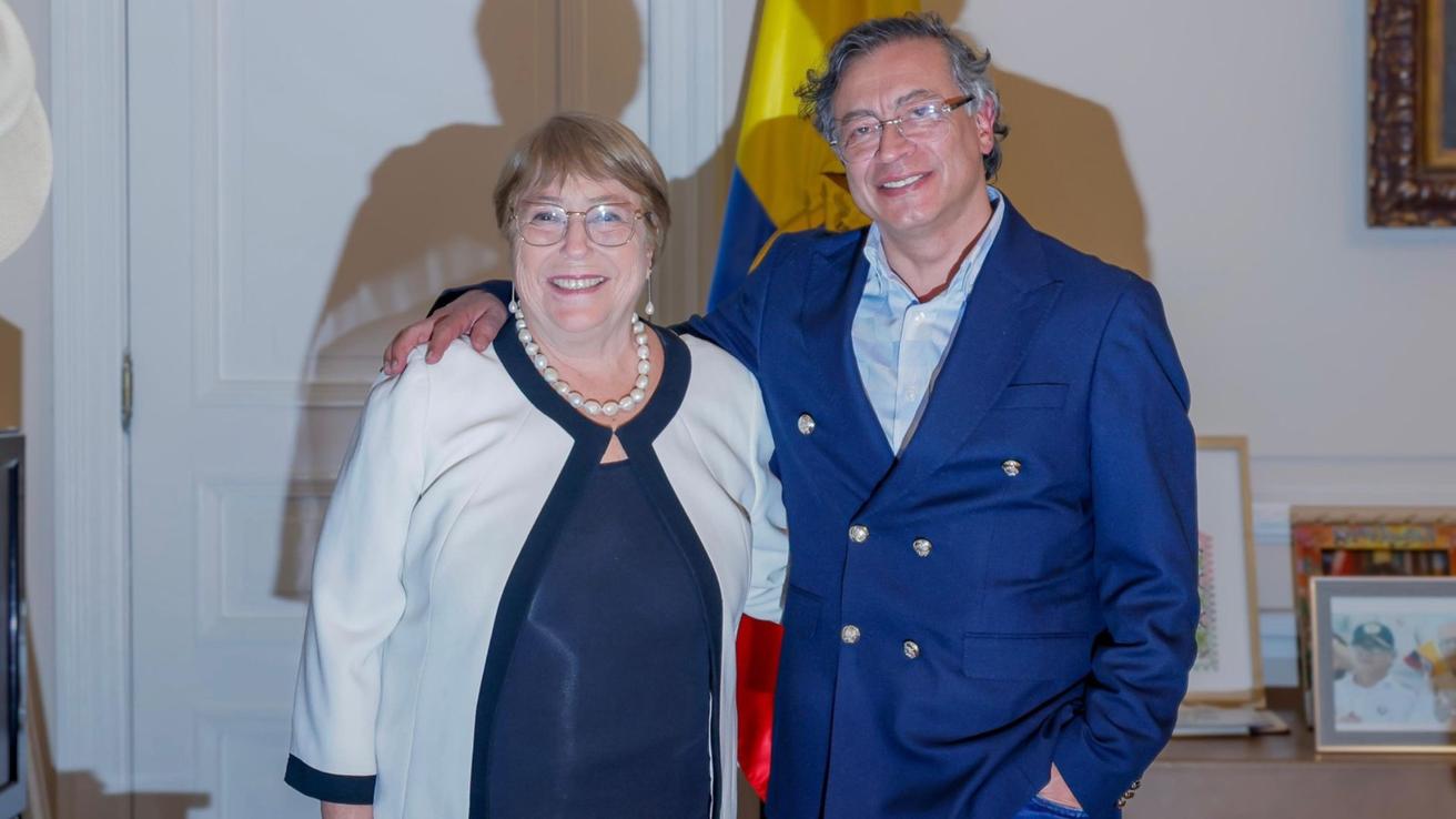 Gustavo Petro anuncia apoyo a Michelle Bachelet: ¿Qué implica en su carrera a la ONU?