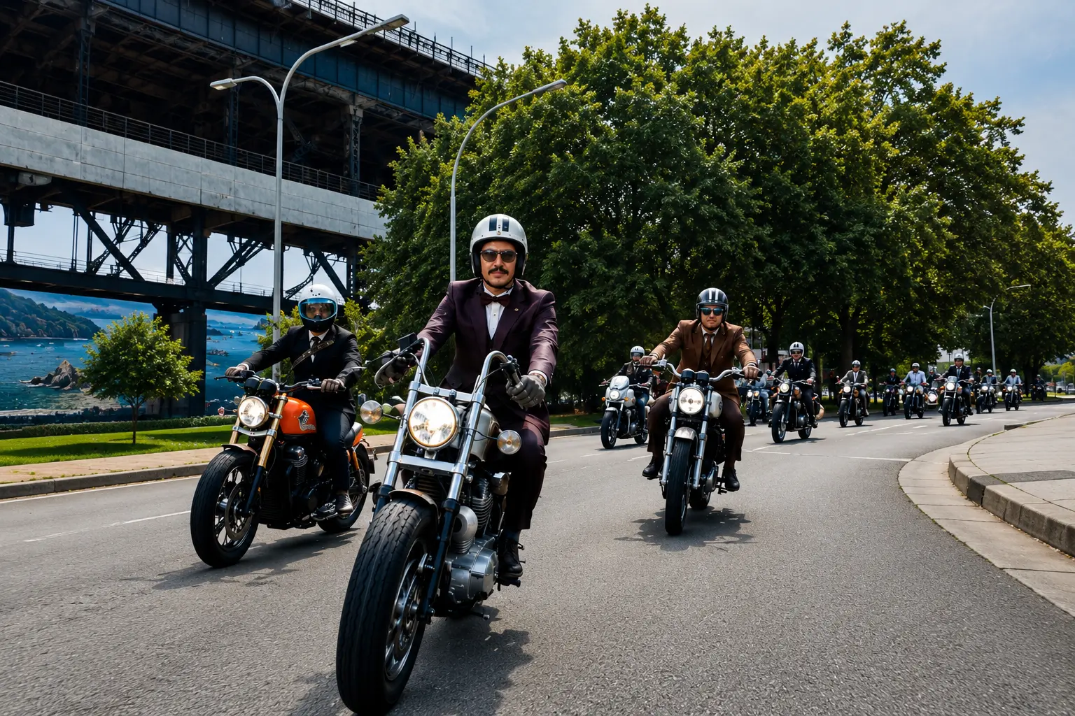 Con trajes elegantes y motos clásicas: Concepción será sede de cruzada para concientizar sobre la salud masculina