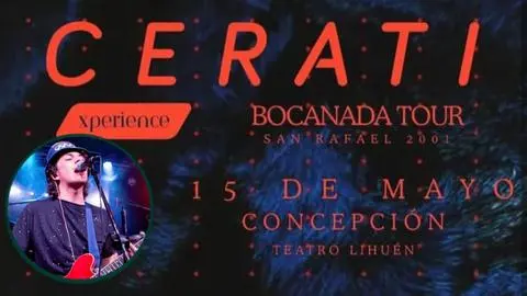 “Es un show de fans para fans”: Cerati Xperience llegará a Concepción con homenaje a “Bocanada”