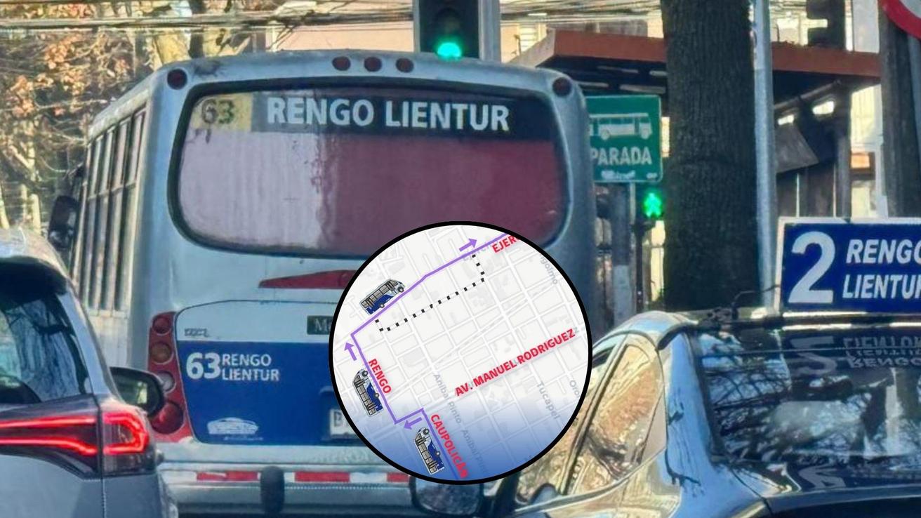 Cambian recorrido de la línea Rengo Lientur en Concepción: Apuntaron a daños mecánicos y problemas con los “afters” del sector
