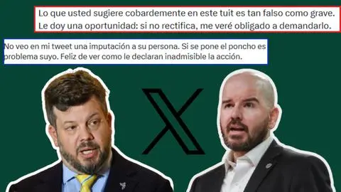 La tensa discusión entre Johannes Kaiser y Giorgio Jackson: “Si no rectifica, me veré obligado a demandarlo”