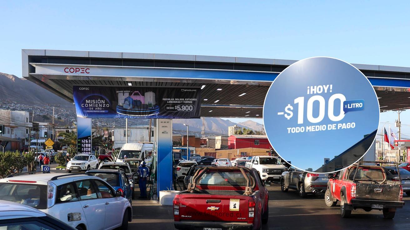 Copec aplicará descuento de $100 por litro en bencinas en 16 comunas de Chile desde este 17 de mayo: revisa cuáles son hoy