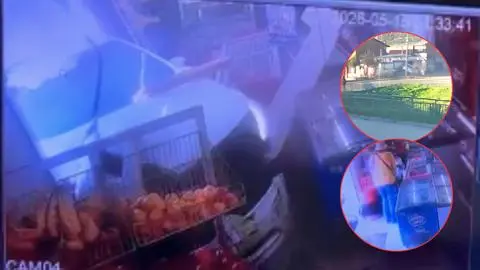 Sujeto que huía de Carabineros terminó impactando vehículo contra negocio en San Pedro de la Paz