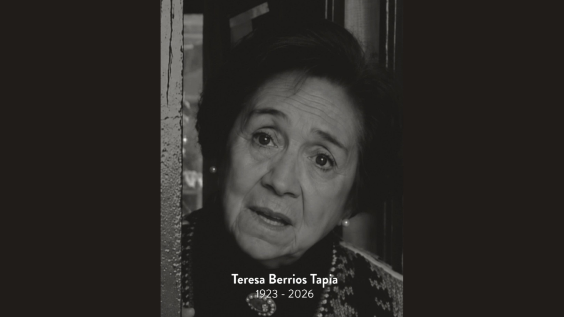 Confirman el fallecimiento de la actriz Teresa Berrios a sus 103 años