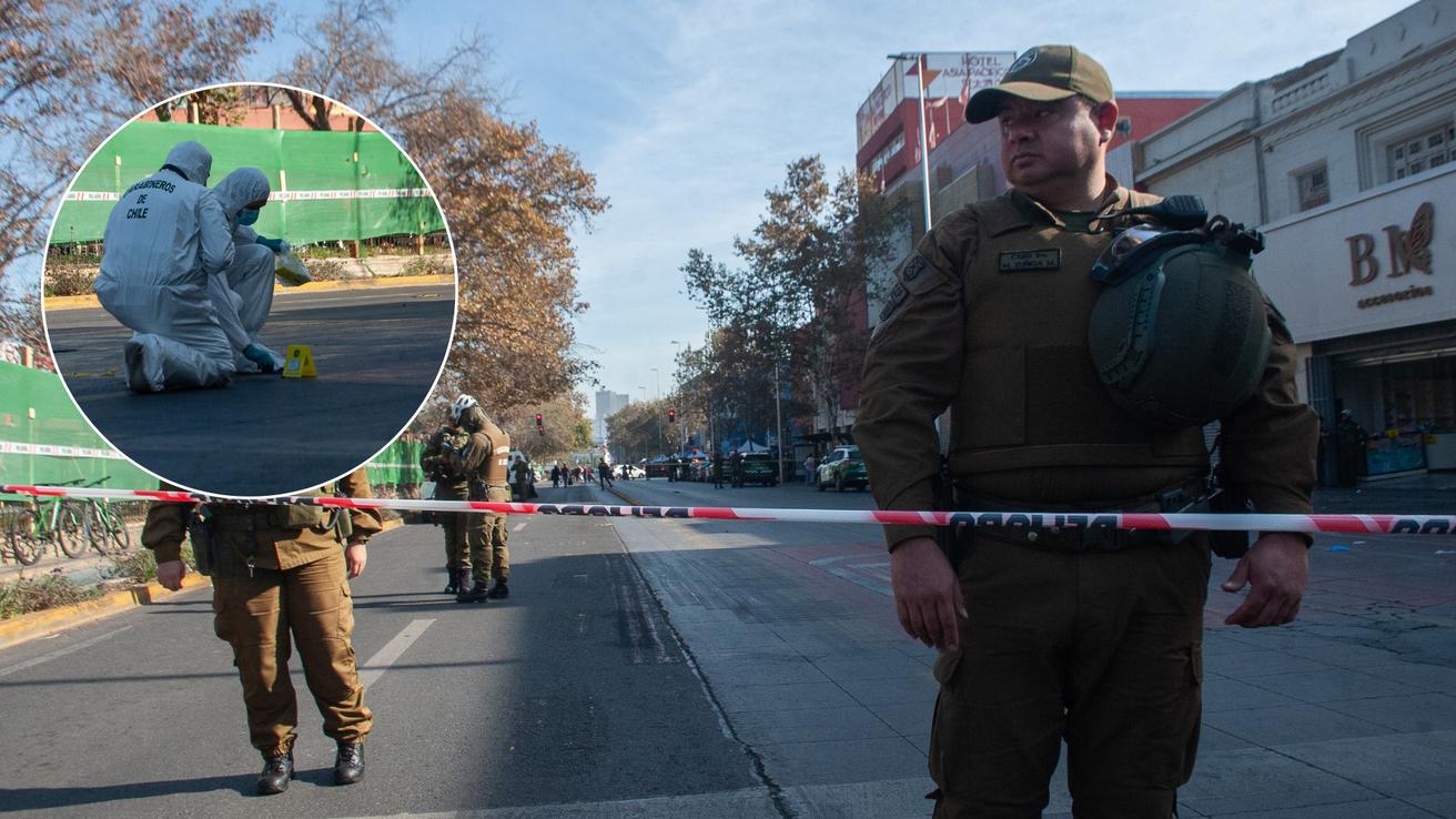 Carabinero resulta con laceraciones en el cuello tras asalto en Meiggs: dos delincuentes resultaron heridos
