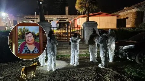 Seis detenidos por homicidio de adulta mayor en Coronel: entre ellos, adolescentes de 14 y 15 años