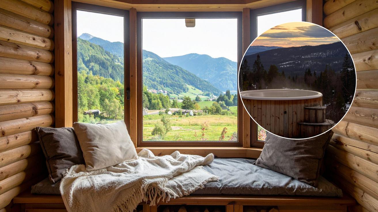 Vacaciones de invierno: estas son las 3 cabañas con tinaja mejor evaluadas en Google Maps en el Gran Concepción