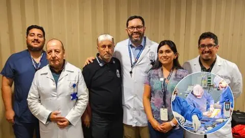 Hombre de 63 años recibe la primera cirugía para tratar el Parkinson en el Hospital Las Higueras de Talcahuano
