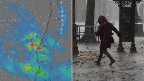A prepararse: Fuerte sistema frontal llegaría al Biobío y la zona central de Chile la próxima semana