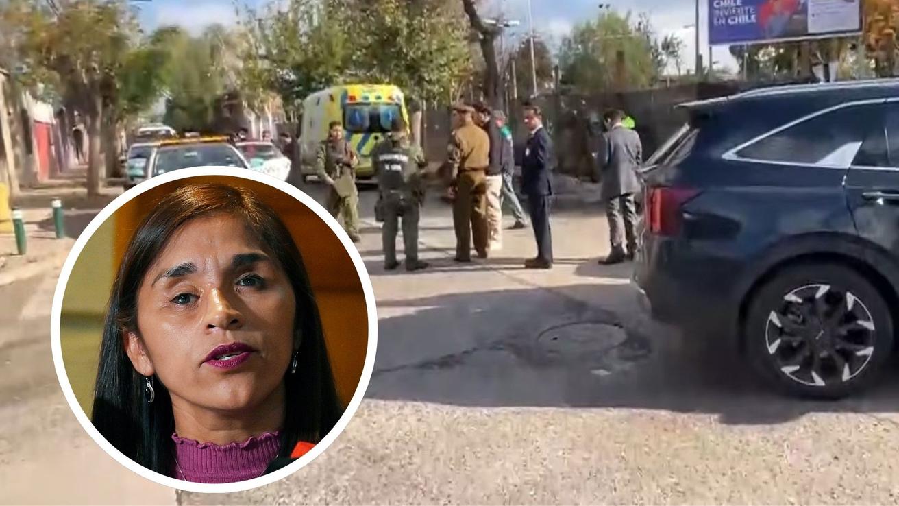 Senadora Campillai resulta lesionada tras sufrir accidente de tránsito camino a una actividad en Cerro Navia
