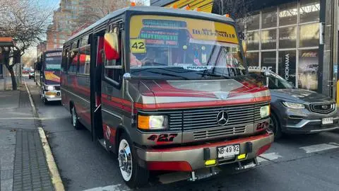 Micros con sus antiguos colores recorrieron el Gran Concepción en el Día del Patrimonio