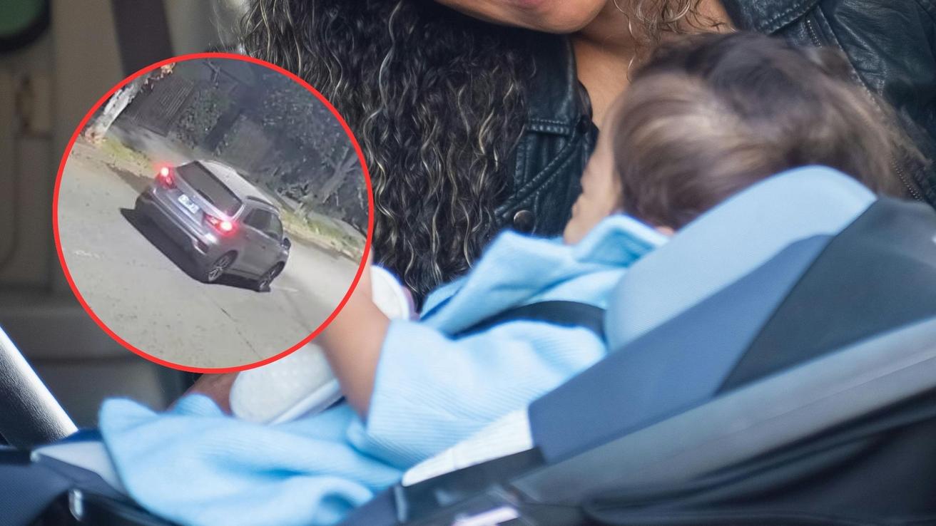Delincuentes escaparon en vehículo con guagua a bordo en portonazo en Puente Alto: Madre rogó para sacarla