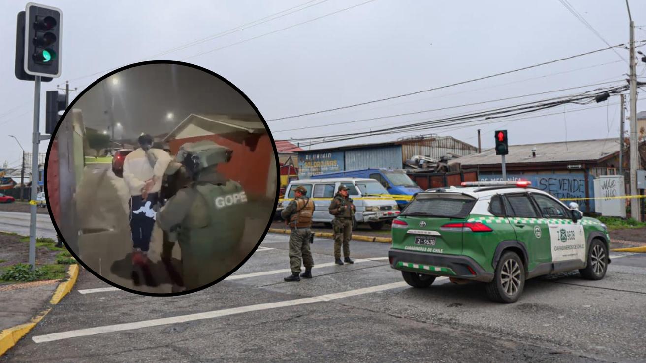 Autor del disparo que impactó a mujer en paradero de Hualpén confesó: Hay dos detenidos