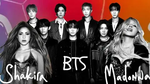 Shakira, BTS y Madonna estarán a cargo del show de medio tiempo en la final del Mundial 2026