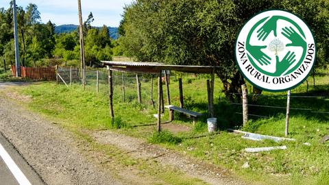 Vecinos de Hualqui construyeron sus propios paraderos: Buscan apoyo para reparar deterioro