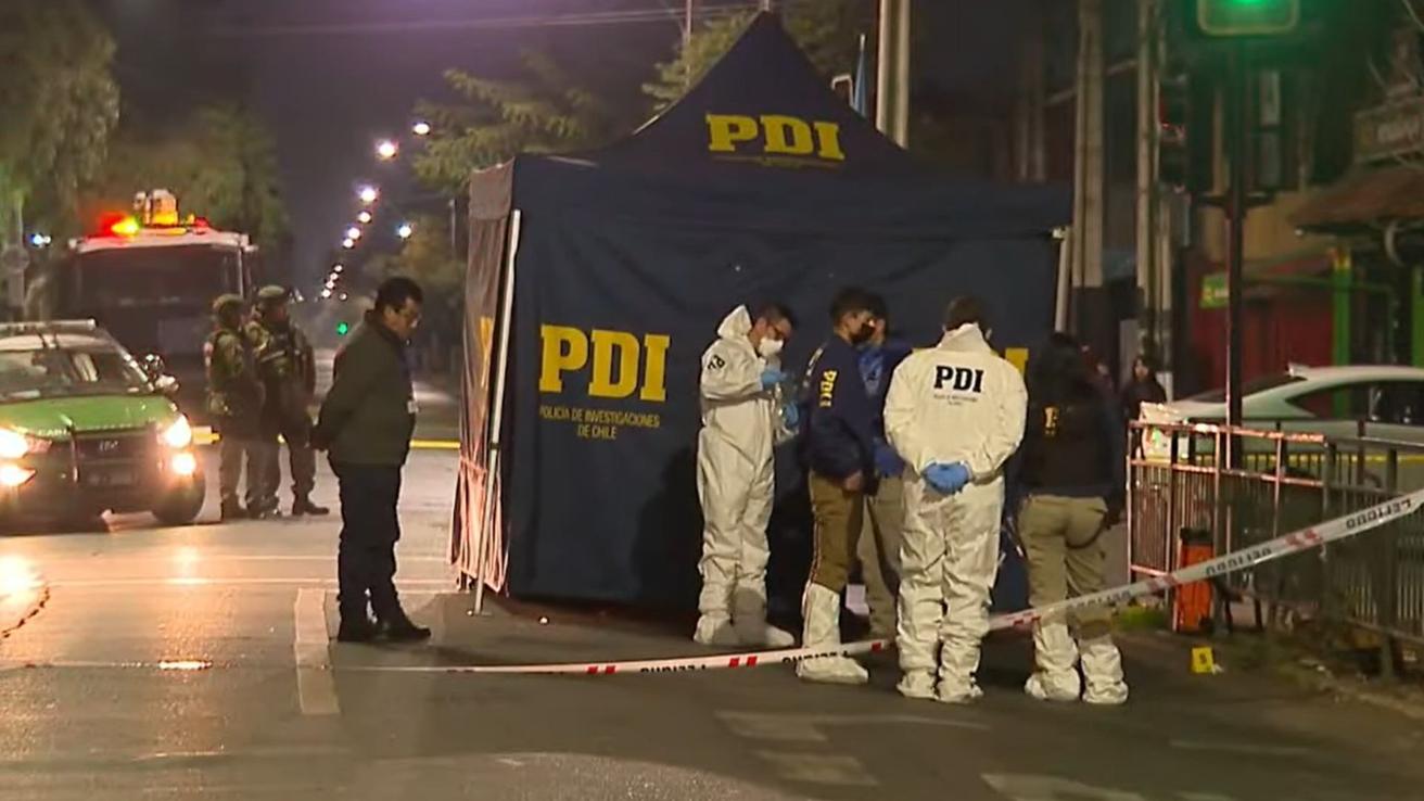 Balacera en paradero de Pedro Aguirre Cerda termina con un fallecido