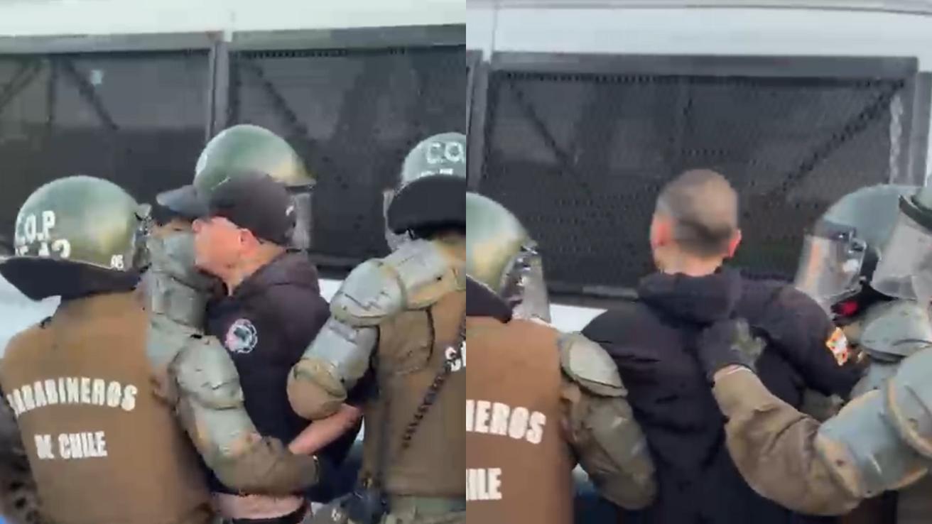 Tres hombres son detenidos durante visita del Presidente Kast al Mercado de Concepción