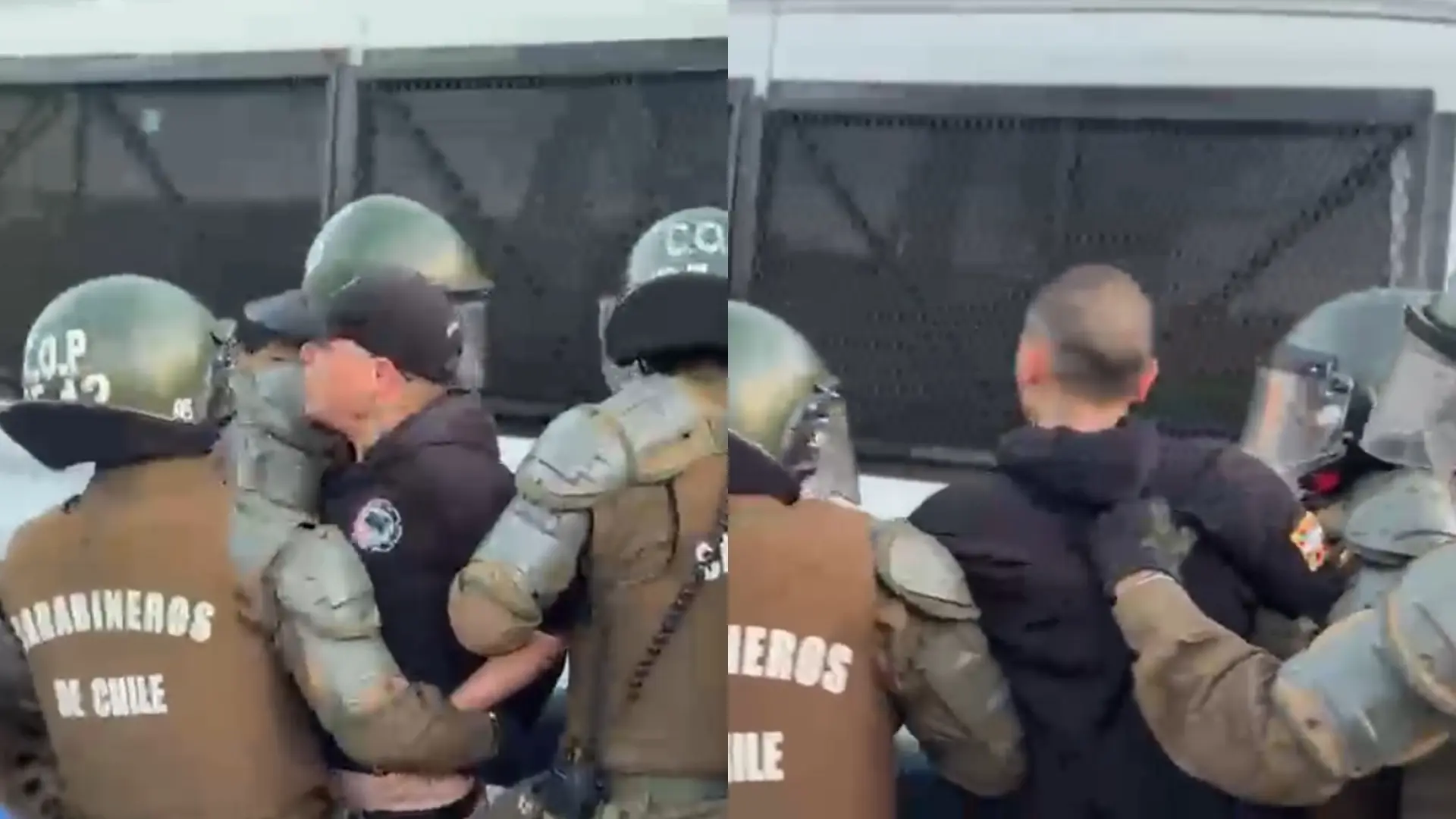 Tres hombres son detenidos durante visita del Presidente Kast al Mercado de Concepción