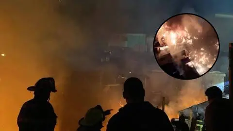 Incendio en campamento deja a un menor muerto y 49 damnificados
