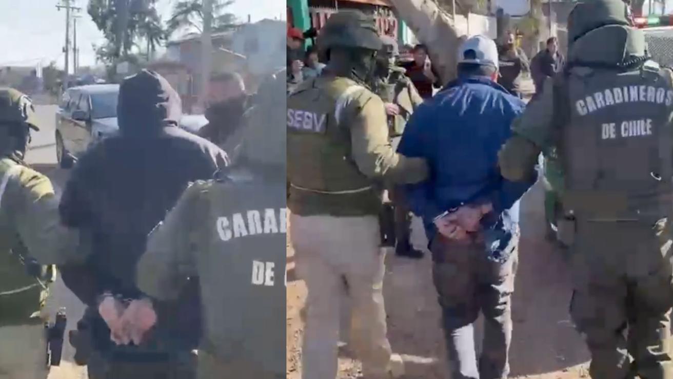 Dos detenidos tras violento robo de camión: Recuperaron especies electrónicas avaluada en $115 millones