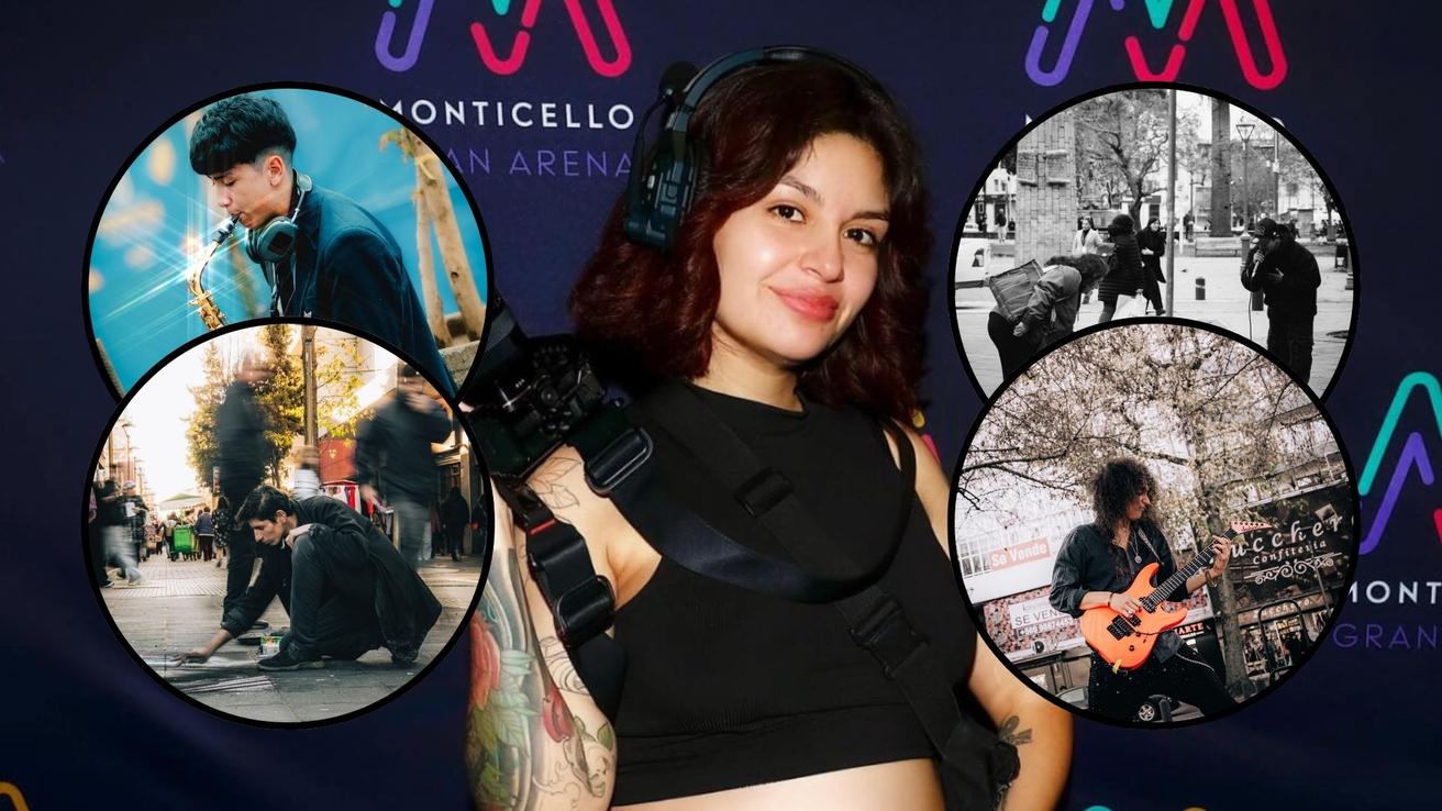 Reconocida fotógrafa vuelve a Concepción y se viraliza tras retratar artistas callejeros