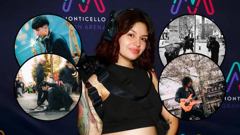 Reconocida fotógrafa vuelve a Concepción y se viraliza tras retratar artistas callejeros