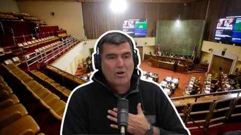 Imagen de Diputado Patricio Briones revela que por su estatura no encuentra ropa en Chile y debe pedir permiso para ir a Argentina