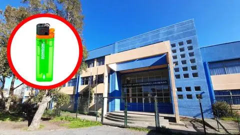 Mujer que incendió Colegio Juan Gregorio Las Heras de Concepción es condenada a cinco años y un día de presidio