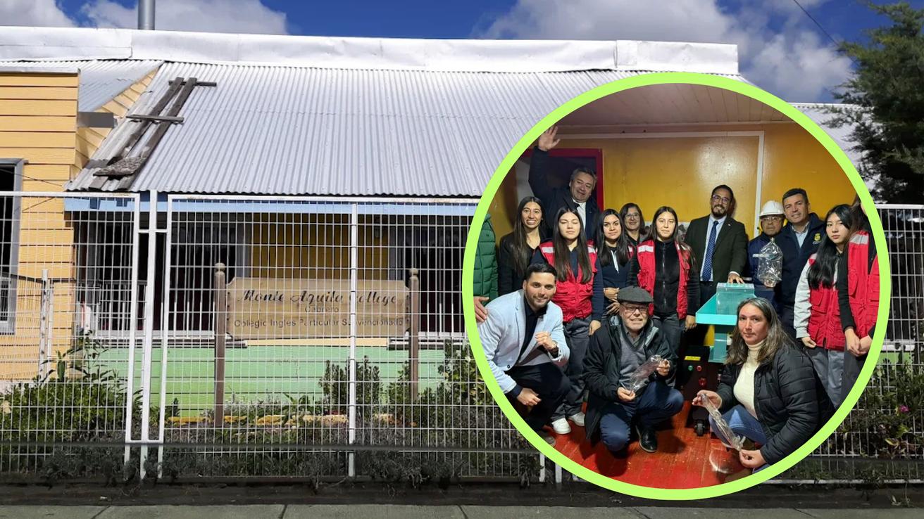 Liceo de Monte Águila de Cabrero se beneficia de proyecto que impulsa reciclaje y educación medioambiental