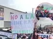 Previo a la votación de este lunes: Marcha reúne a cerca de mil personas contra proyecto de tierras raras en Penco