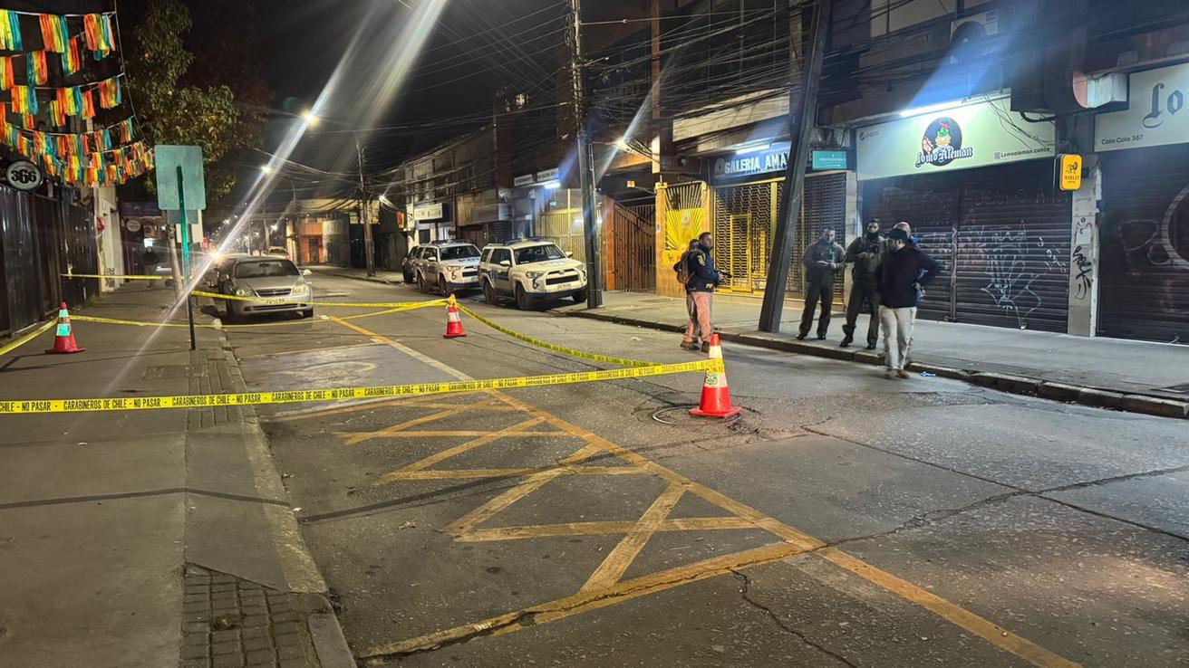 Detalles del homicidio a transeúnte que iba con su pareja en Concepción: habría sido víctima de robo