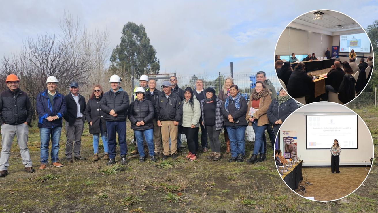 Programa de capacitación del MOP y UBB reúne a dirigentes y operarios de SSR para fortalecer la gestión del agua rural