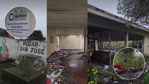 Vecinos y autoridades de Hualpén buscan recuperar hogar de ancianos abandonado que hoy es foco de delincuencia