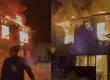 Devastador incendio afecta a templo evangélico en Lota