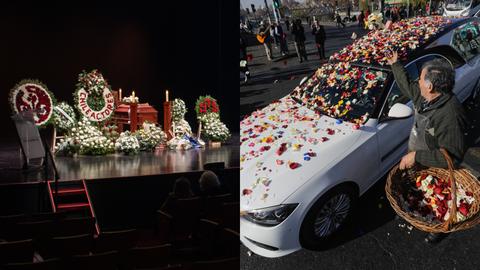 El último adiós a Julio Jung: Recibe emotivo homenaje por la Pérgola de las Flores