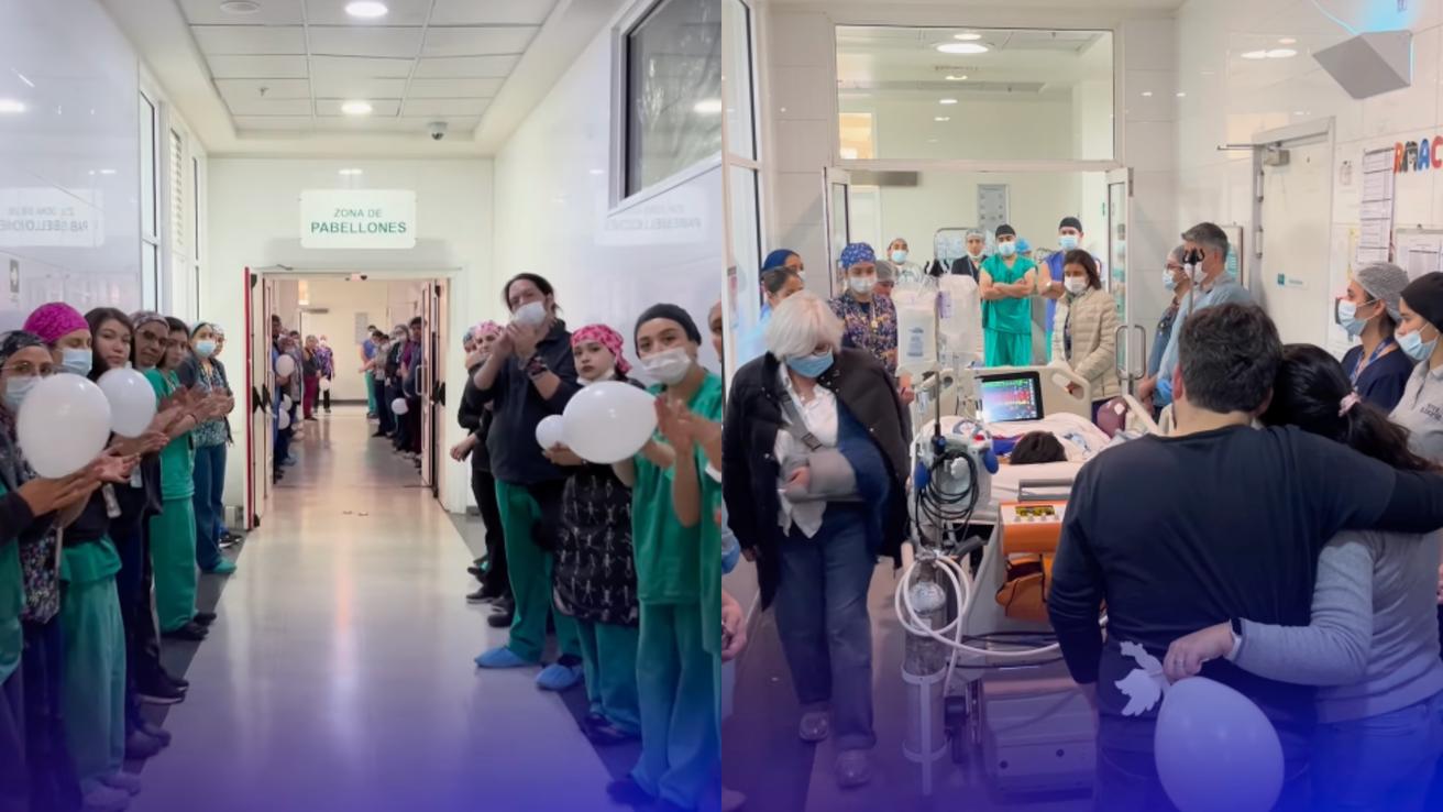 Pasillo de honor: Padres donan órganos de su hijo y recibe emotivo homenaje en Hospital de Talca