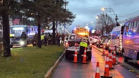 Reportan muerte de persona tras grave atropello de taxibús de línea Vía Universo en Chiguayante