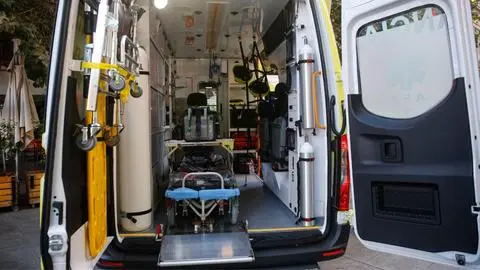 Imagen de Persona resulta lesionada tras caída de un andamio desde una obra en Concepción